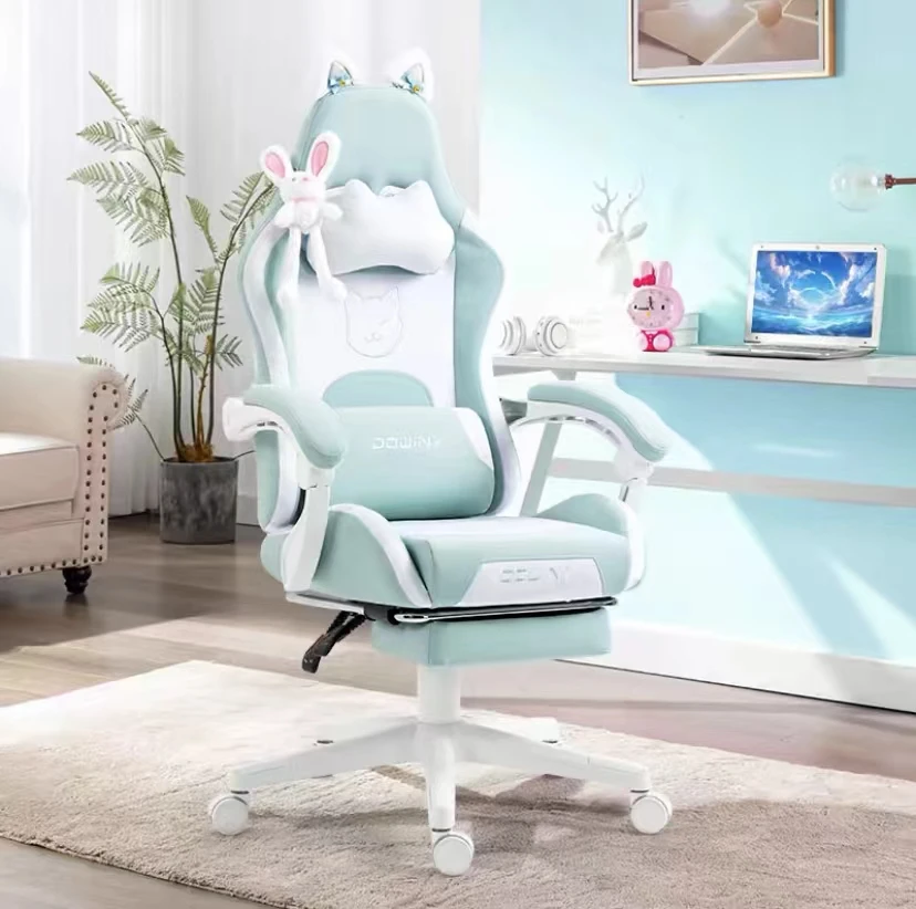 Pc Gaming Chair - Computer Armchair Reclining PC Game Chair