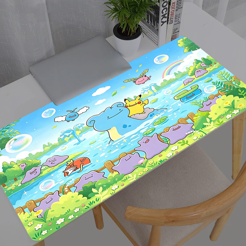 Gaming Pc Equipment - Mouse Pad Pokemon Pikachu Anime Durable