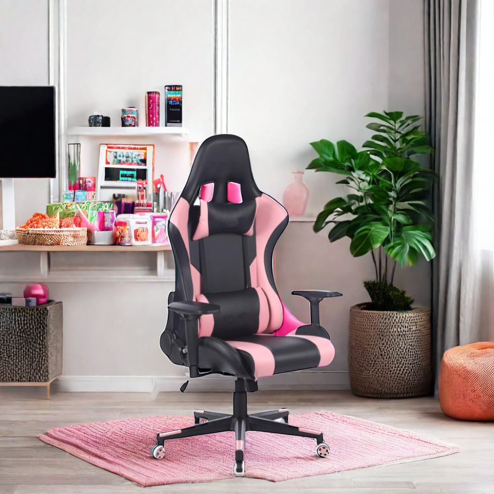 Pc Gaming Chair - New Arrival Pink Racing Computer Lounge