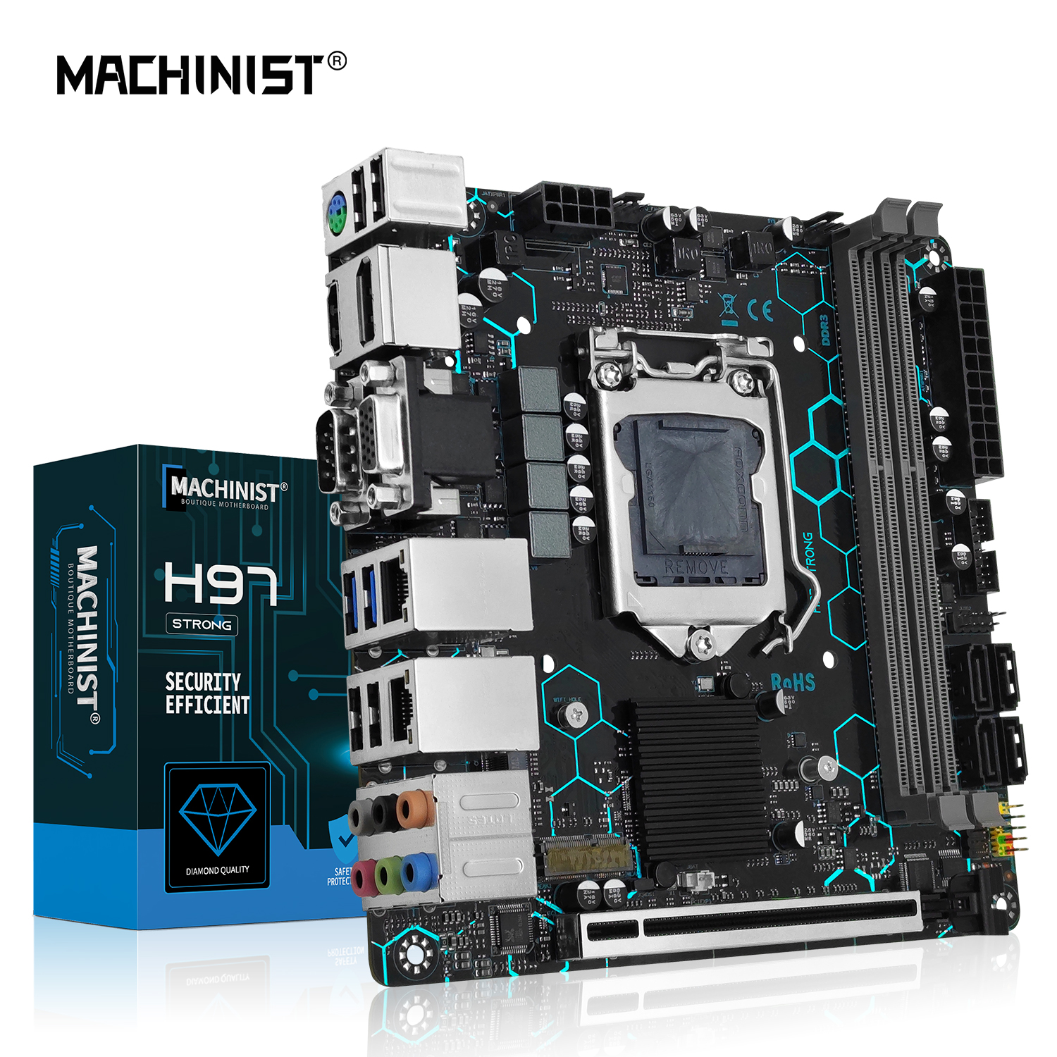Pc Gaming Cpu - MACHINIST H97 STRONG Motherboard LGA1150 support