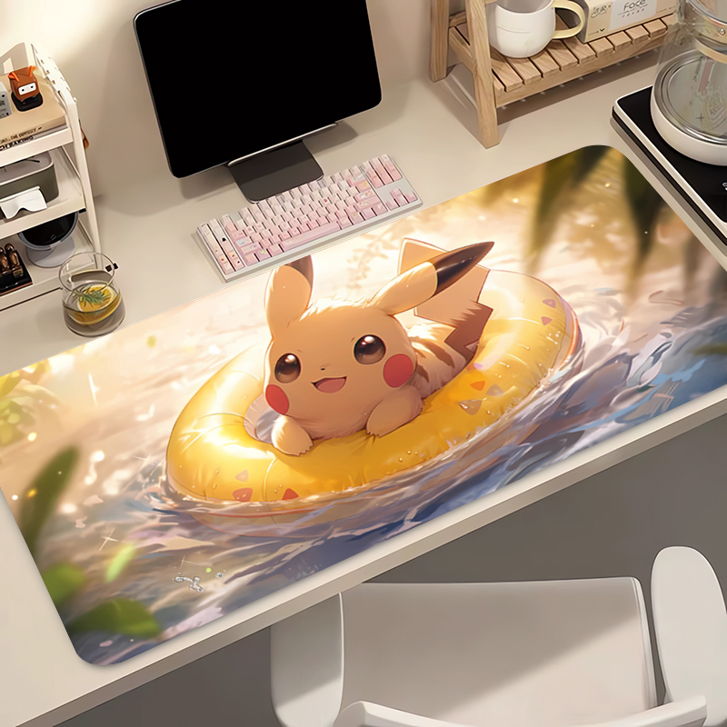 Gaming Pc Equipment - Anime Mouse Pad Pokemon Pikachu Large