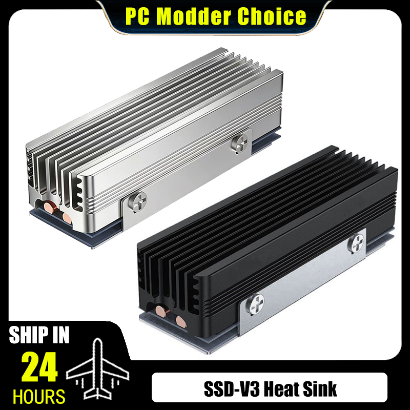 M.2 Ssd Heatsink - SSD-V3 2280 M.2 Dual Copper Heatpipe
