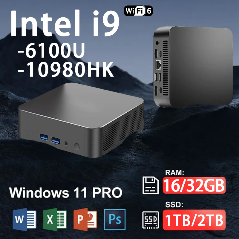 Pc Gaming Portable - Mini PC Windows 11 Intel Core