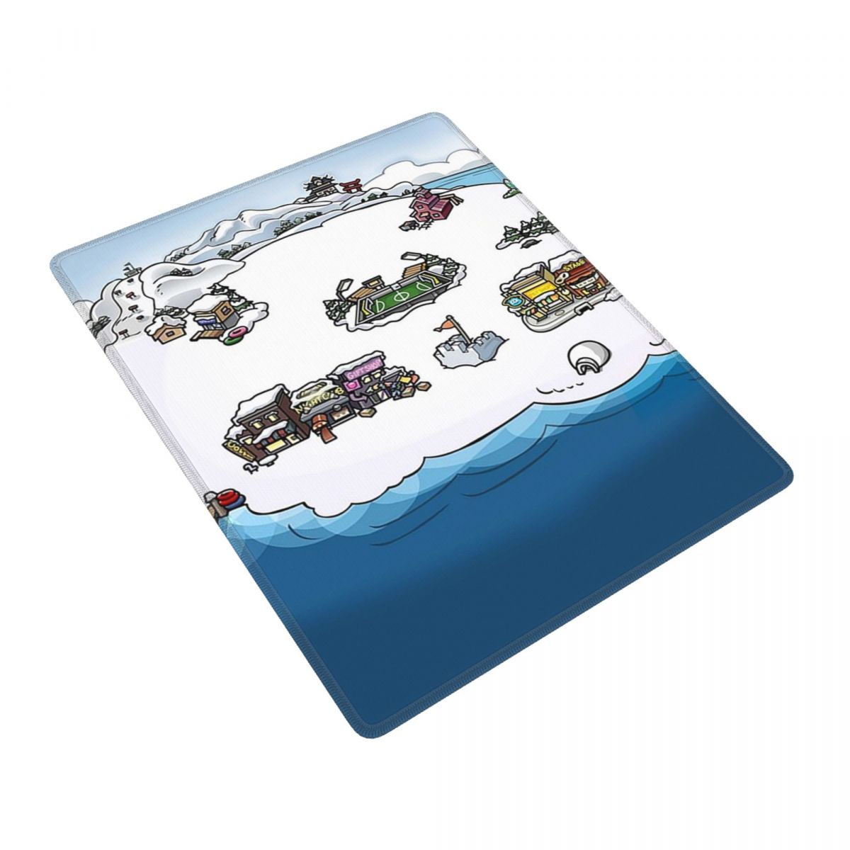 Pc Gaming Club - Club Penguin Map Mouse Pad Gamer