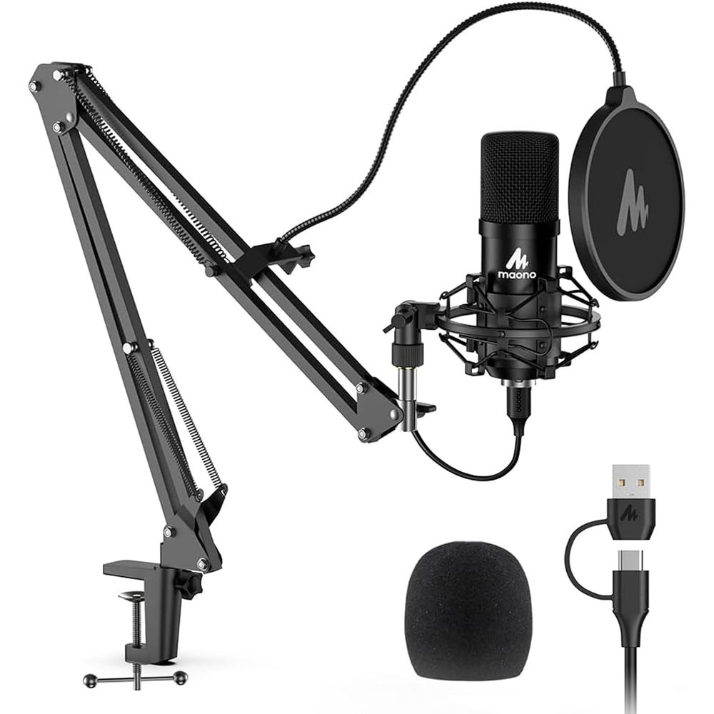 Pc Gaming Usa - Plug & Play 192kHz/24Bit USB Condenser