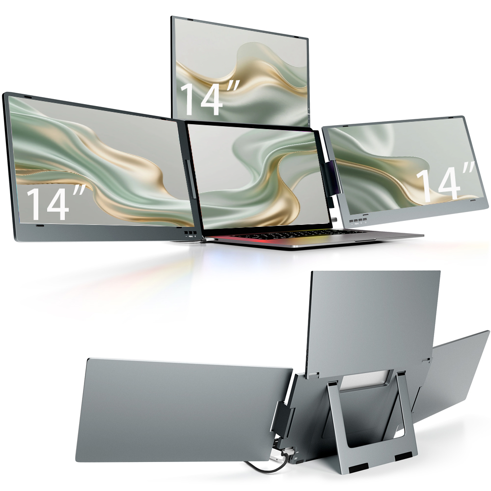 Pc Gaming Portable - Brand New 2025 Portable Triple Monitor