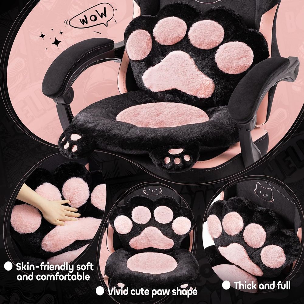 Cute Cat Ear Gaming Chair with - Pc Gaming Chair のレビューと価格