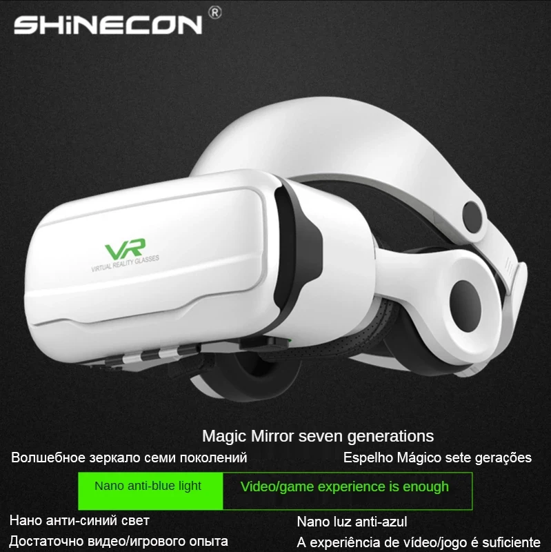 VR Glasses Virtual Reality 3D  - Vr Headset Pc のレビューと価格