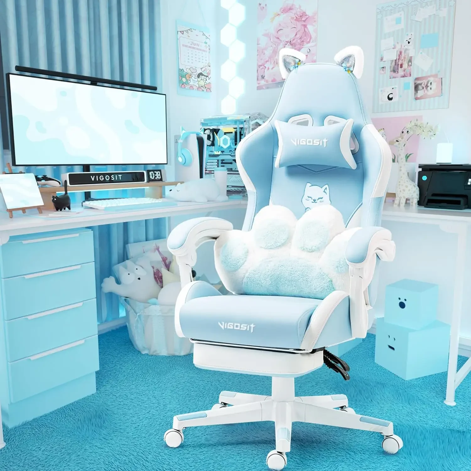 Computer Armchair Reclining PC - Pc Gaming Chair のレビューと価格