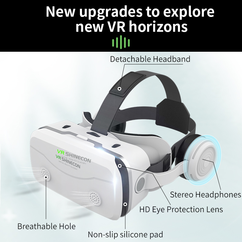 3D Viar Phone Virtual Reality  - Vr Headset Pc のレビューと価格