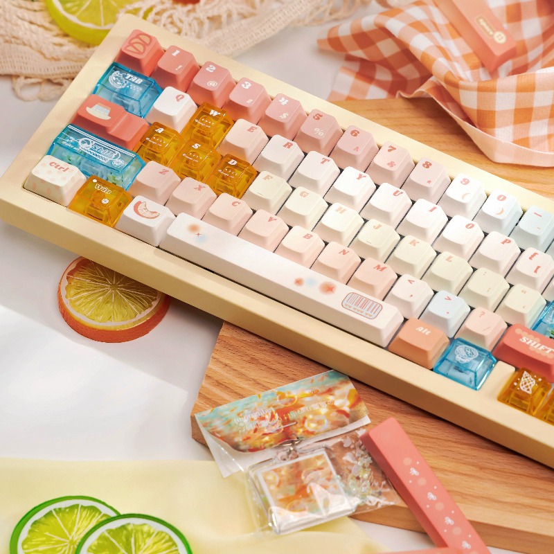 Orange Sea Theme Keycaps Set C - Pc Gaming Orange のレビューと価格