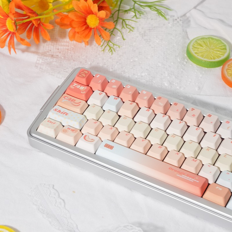Orange Sea Theme Keycaps Set C - Pc Gaming Orange のレビューと価格