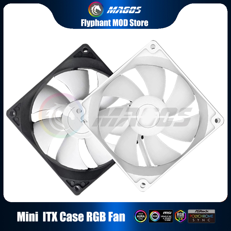Mini ITX Case ARGB Fan 8cm 9cm - Argb Case Fan のレビューと価格