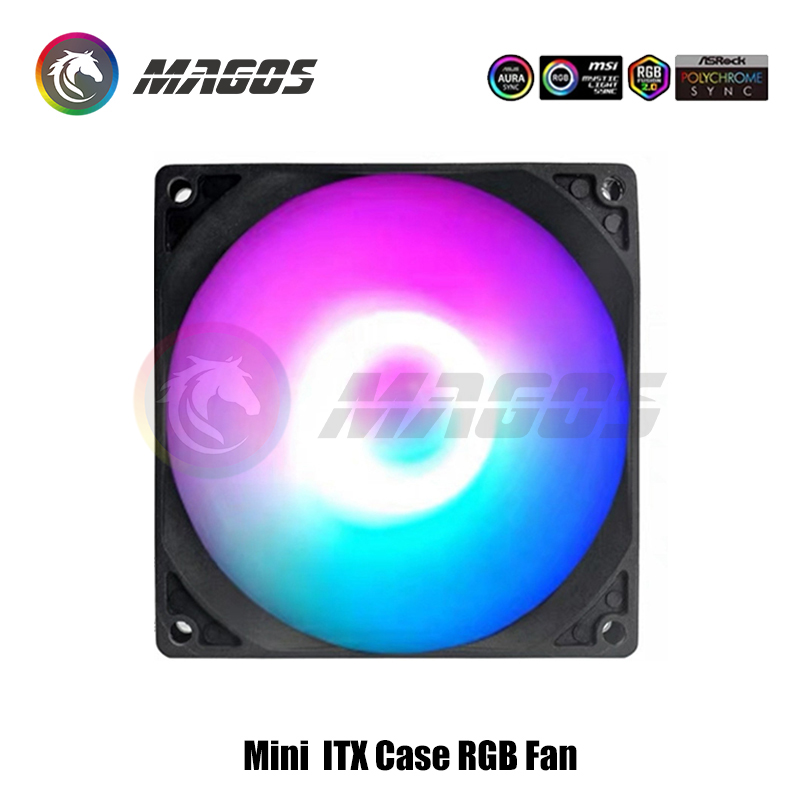 Mini ITX Case ARGB Fan 8cm 9cm - Argb Case Fan のレビューと価格