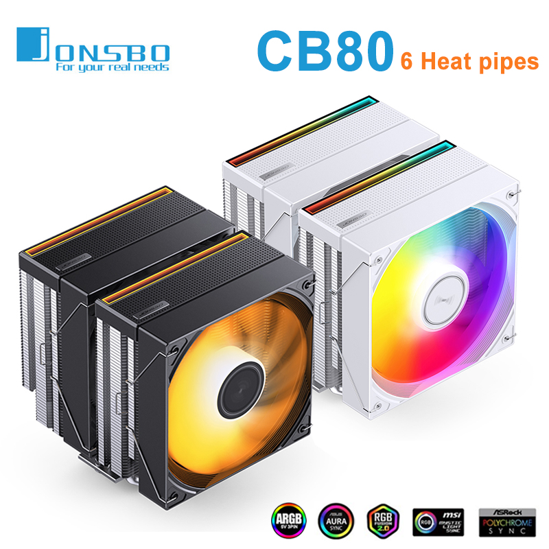 Jonsbo CB80 Air-cooled Radiato - Argb Case Fan のレビューと価格
