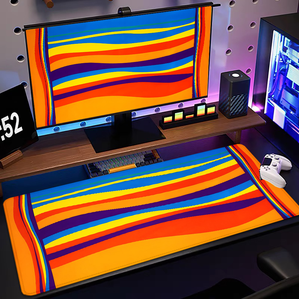 Mosepad Orange striped dolphin - Pc Gaming Orange のレビューと価格