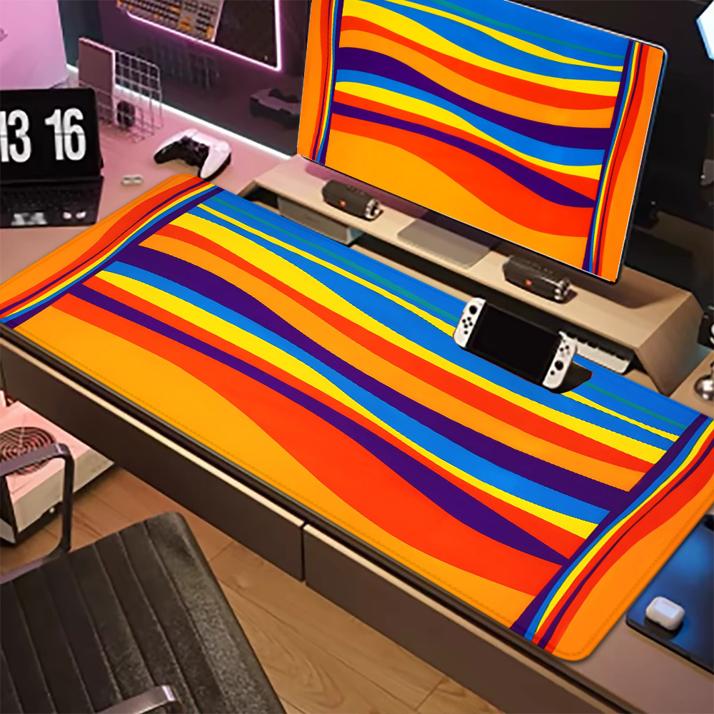 Mosepad Orange striped dolphin - Pc Gaming Orange のレビューと価格