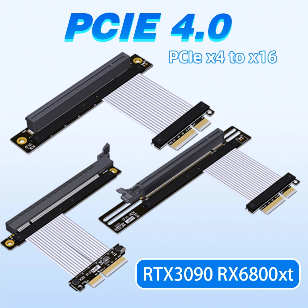 PCI Express 4.0 X4 To X16 RTX3 - Pcie Riser Cable のレビューと価格
