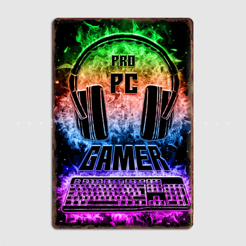 PC Gaming Sign Vintage Retro P - Pc Gaming Club のレビューと価格