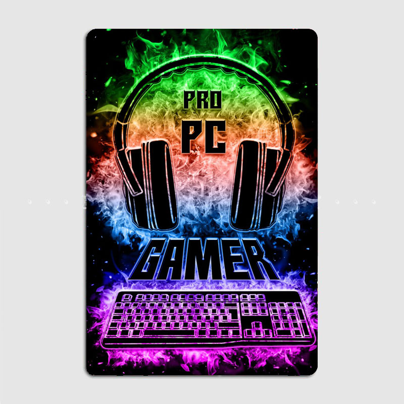 PC Gaming Sign Vintage Retro P - Pc Gaming Club のレビューと価格