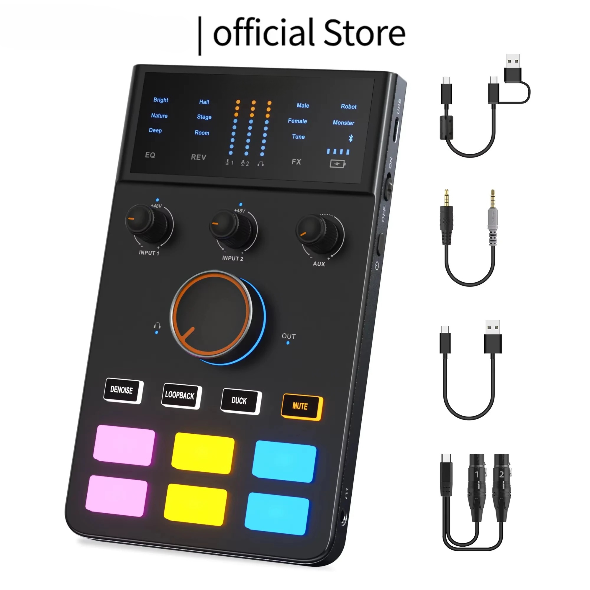 ADCaster C1 Audio Interface, B - Gaming Microphone のレビューと価格