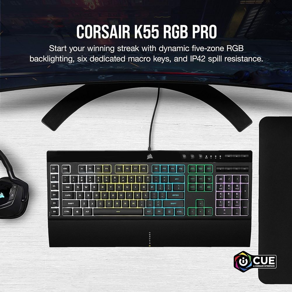 RGB Pro Gaming Keyboard - IP42 - Pc Gaming Qwerty のレビューと価格