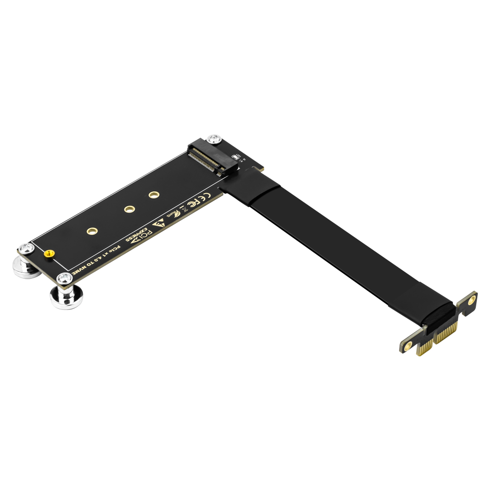 PCI-E 4.0 X1 to M.2 NVMe SSD R - Pcie Riser Cable のレビューと価格