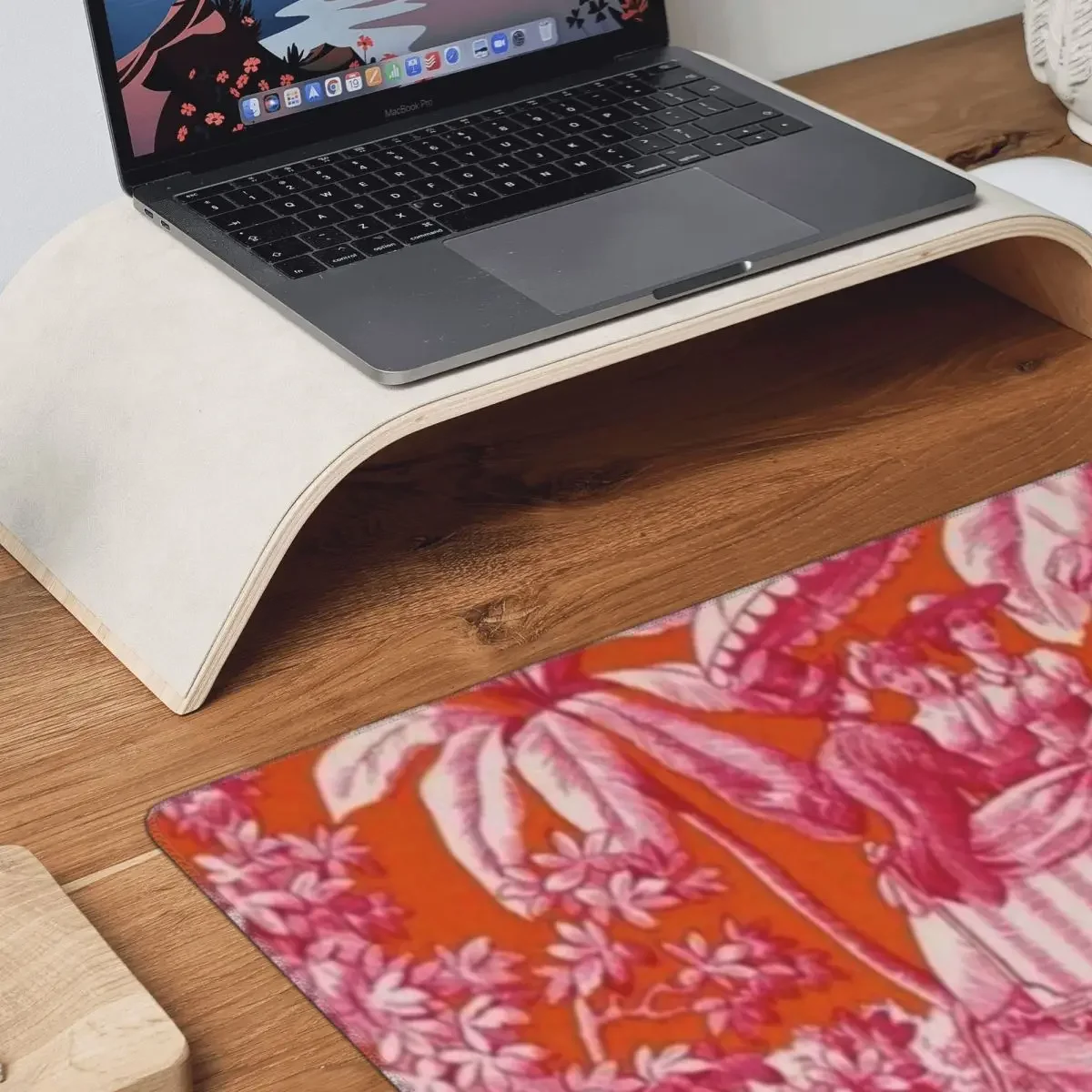 Toile De Jouy - Pink And Orang - Pc Gaming Orange のレビューと価格