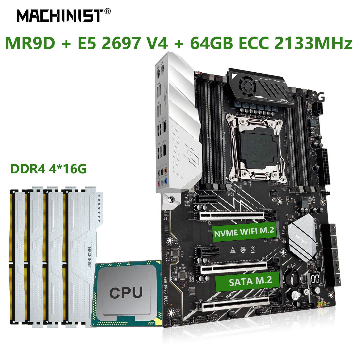 MACHINIST X99 Motherboard Set  - Pc Gaming Cpu のレビューと価格
