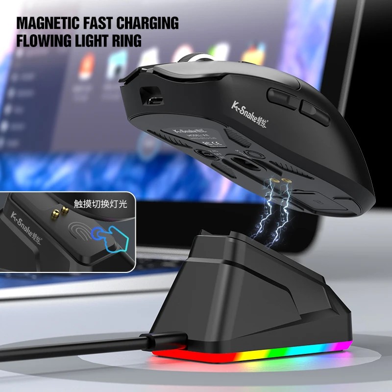 X11 Multi‑Color Wireless Mouse - Pc Gaming Orange のレビューと価格