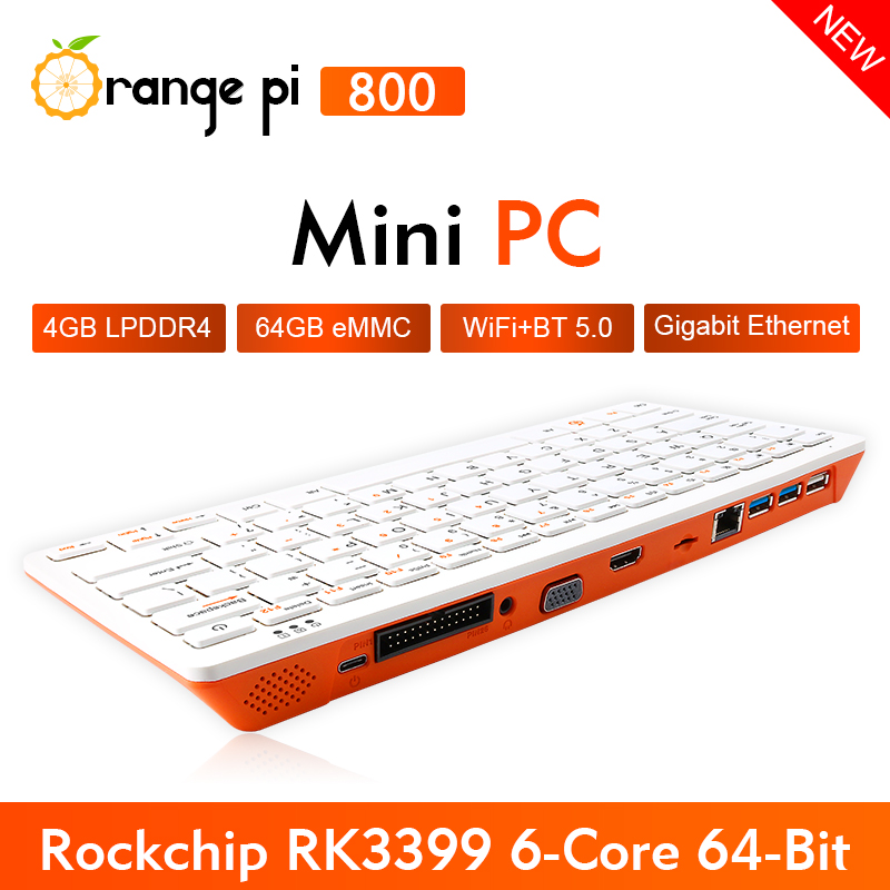 Orange Pi 800+5V4A Type-C Powe - Pc Gaming Orange のレビューと価格
