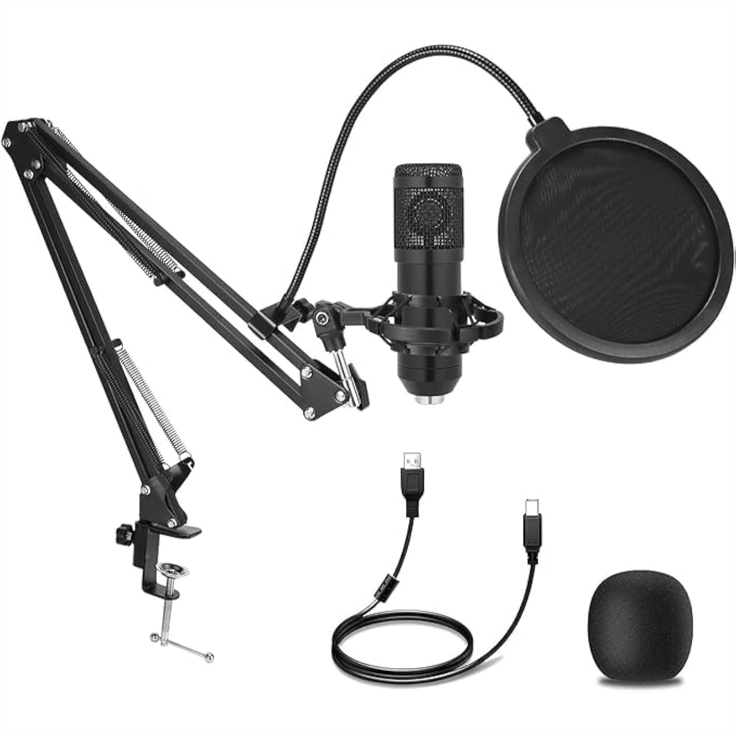 Condenser Microphone, Professi - Gaming Microphone のレビューと価格