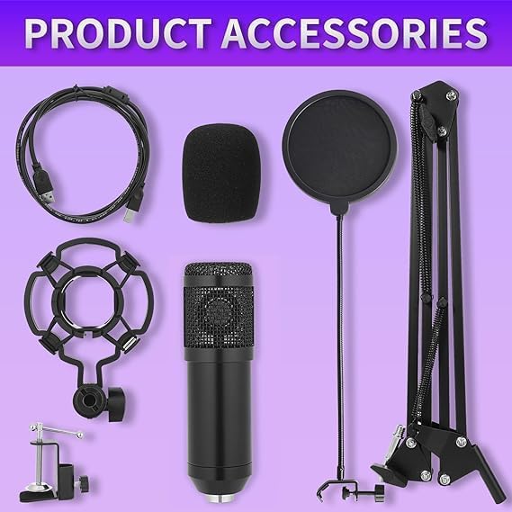 Condenser Microphone, Professi - Gaming Microphone のレビューと価格