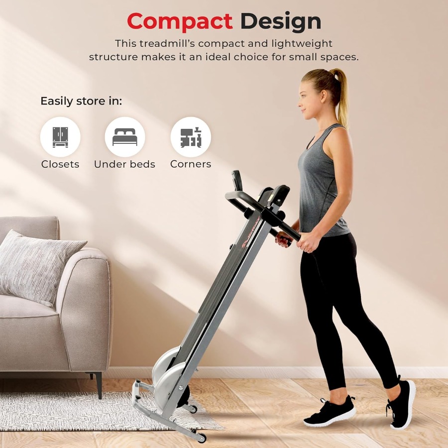 Compact and Foldable Treadmill - Dual Monitor Arm のレビューと価格