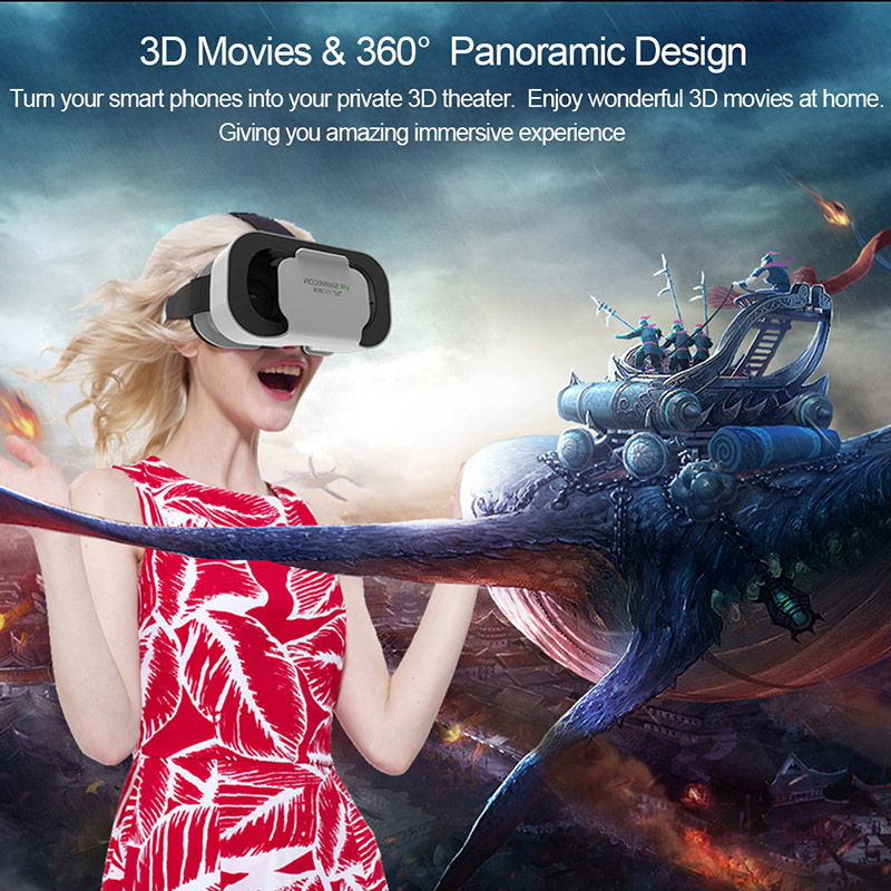 VR Shinecon Helmet 3D Glasses  - Vr Headset Pc のレビューと価格