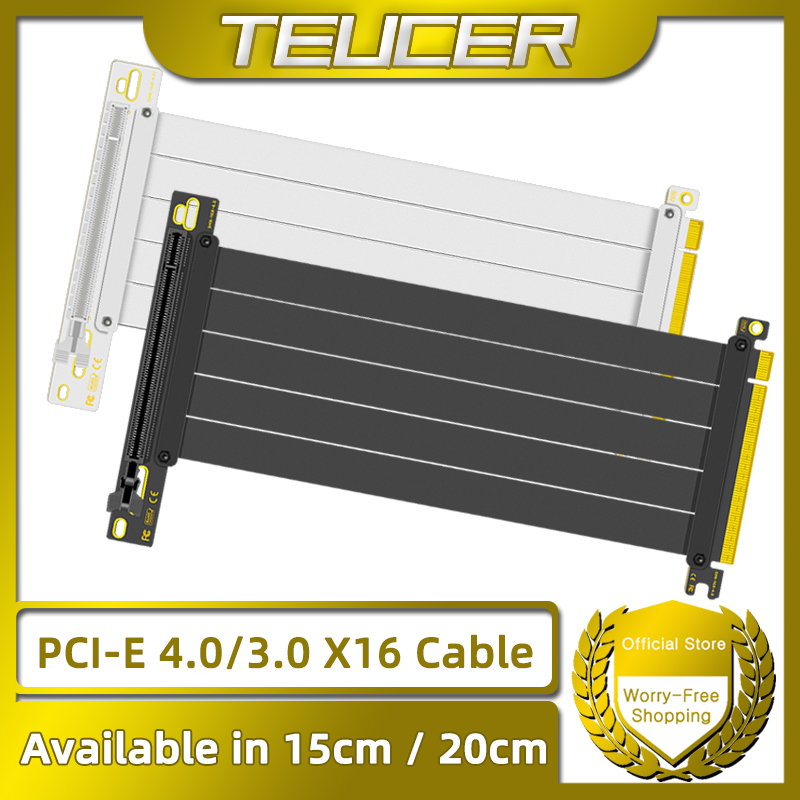 TEUCER PCI-E 4.0 X16 Riser Cab - Pcie Riser Cable のレビューと価格