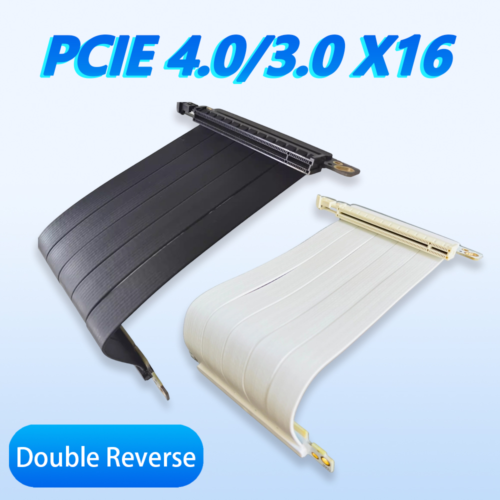 PCIe 4.0 3.0 X16 Double Revers - Pcie Riser Cable のレビューと価格