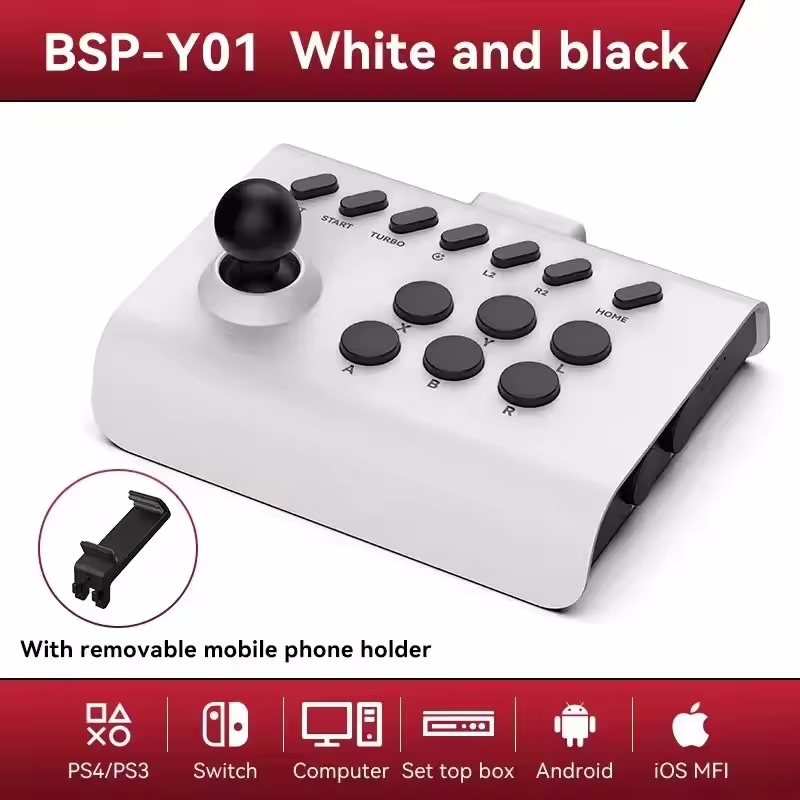 Arcade Gamepad Bluetooth Contr - Pc Gaming Price のレビューと価格