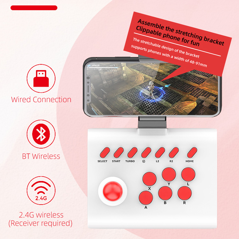 Arcade Gamepad Bluetooth Contr - Pc Gaming Price のレビューと価格