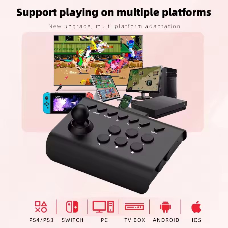 Arcade Gamepad Bluetooth Contr - Pc Gaming Price のレビューと価格