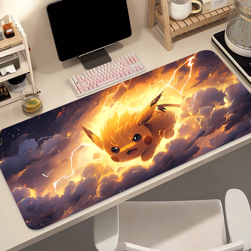 Anime Mouse Pad Pokemon Pikach - Gaming Pc Equipment のレビューと価格