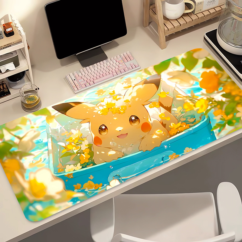Anime Mouse Pad Pokemon Pikach - Gaming Pc Equipment のレビューと価格