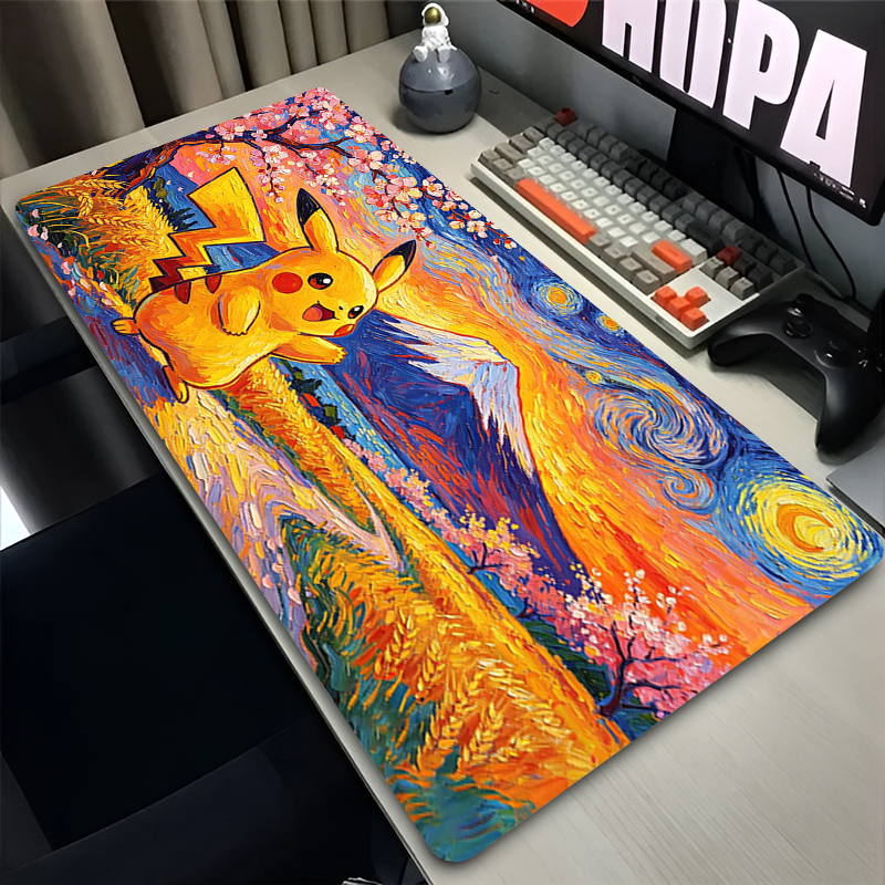 Mouse Pad Pokemon Pikachus Rub - Gaming Pc Equipment のレビューと価格