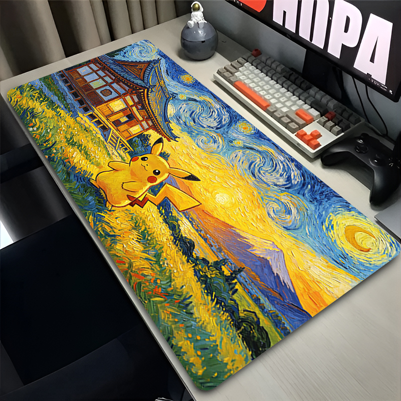 Mouse Pad Pokemon Pikachus Rub - Gaming Pc Equipment のレビューと価格