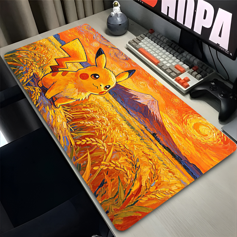 Mouse Pad Pokemon Pikachus Rub - Gaming Pc Equipment のレビューと価格