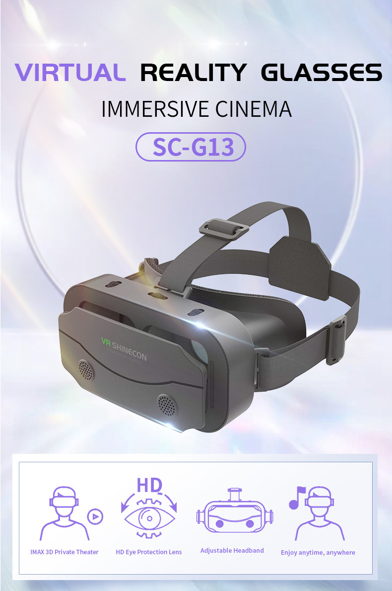 SHINECON 3D Helmet VR Glasses  - Vr Headset Pc のレビューと価格