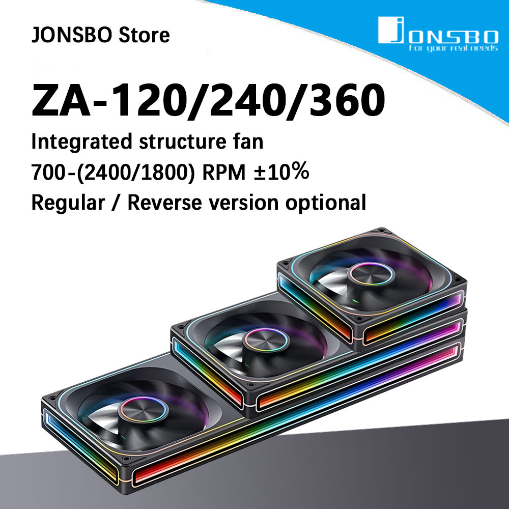 JONSBO ZA-120/240/360 ARGB 12/ - Argb Case Fan のレビューと価格