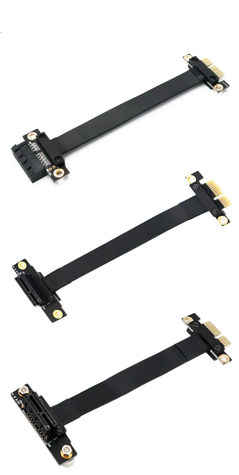 90 Degree Pci-E Pci Express 1X - Pcie Riser Cable のレビューと価格
