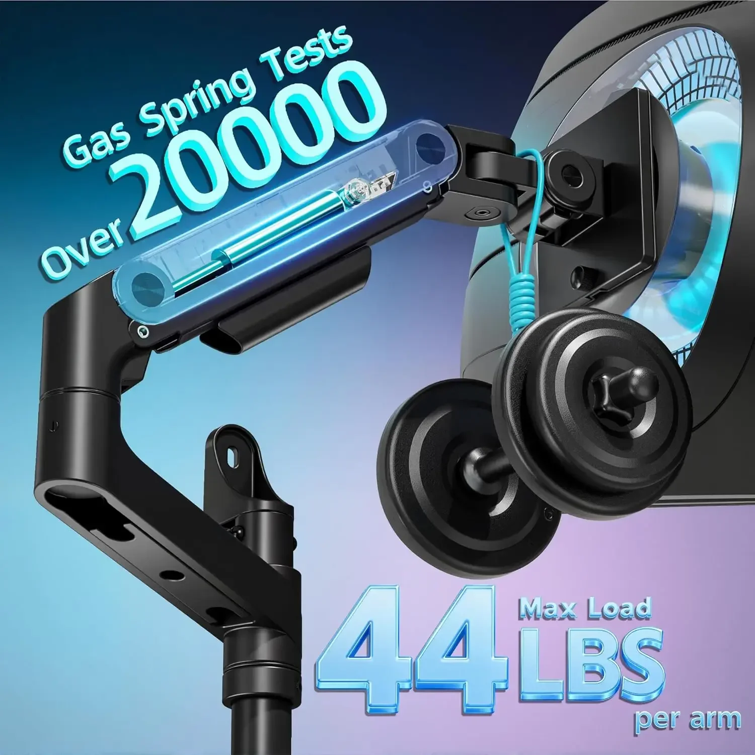 Dual Monitor Wall Mount for 17 - Dual Monitor Arm のレビューと価格