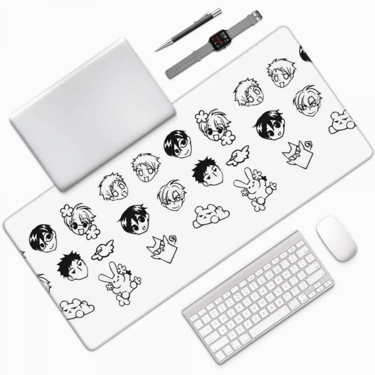 Ouran Host Club Doodles Large  - Pc Gaming Club のレビューと価格